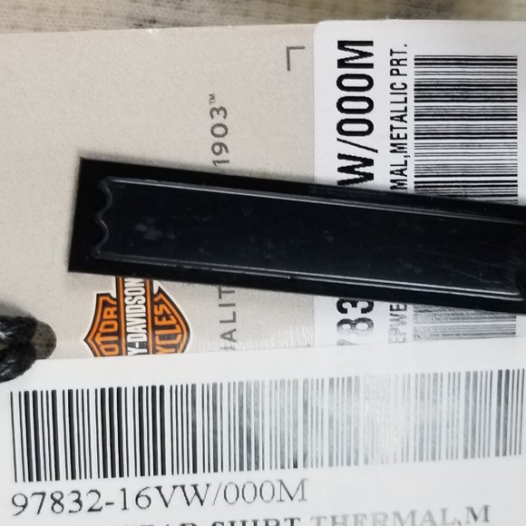 Harley- Davidson Medium New Thermal Sleepwear Top - Picture 5 of 12